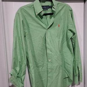 Gingham Shirt in green